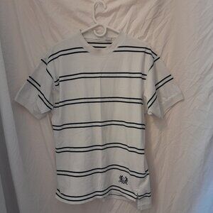 Rare Vintage 1980's Men's Claiborne 100% Cotton Short Sleeve Heavy Weight Shirt